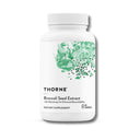 Thorne Broccoli Seed Extract dietary supplement bottle on a white background