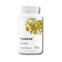 Thorne D-10,000 dietary supplement bottle on a white background