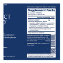 Supplement label with 'Perfect Amino' on a blue background