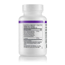Supplement bottle with label on a white background