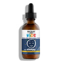 Bioray Kids NDF Sleepy supplement bottle with dropper on a white background