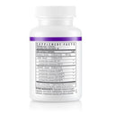 Supplement bottle with label on a white background