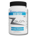 Supplement bottle labeled 'Bio Basic Gluten Control' by Systemic Formulas Inc on a white background